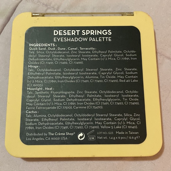 Crème shop palette - Picture 2 of 3